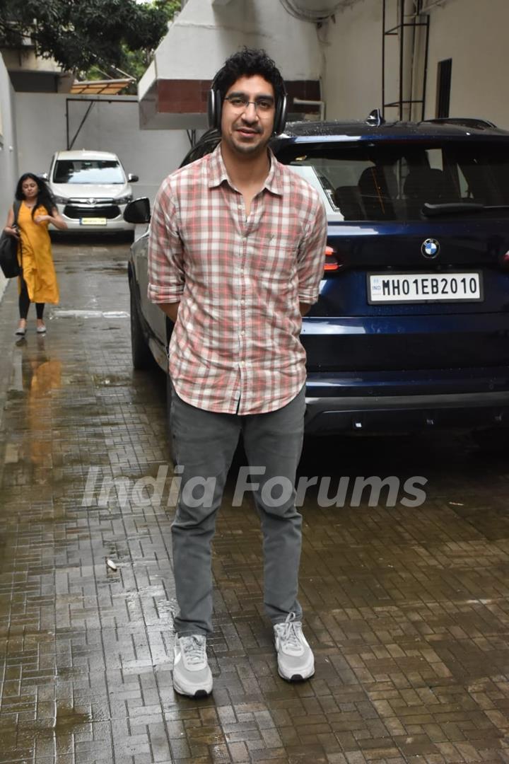 Ayan Mukerji snapped at karan Johar's office in Khar