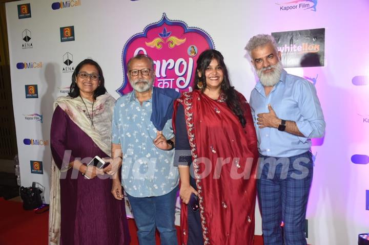 Supriya Pathak, Pankaj Kapur, Sanah Kapur grace the special screening of Saroj Ka Rishta