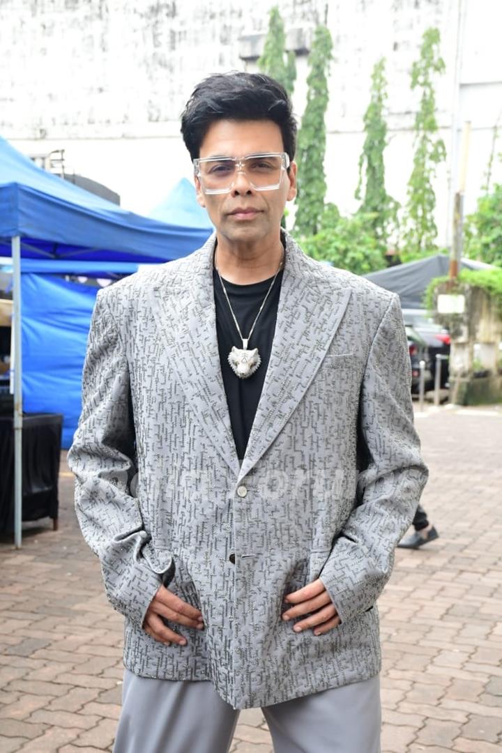 Karan Johar snapped on the set of Jhalak Dikhhla Jaa 10 