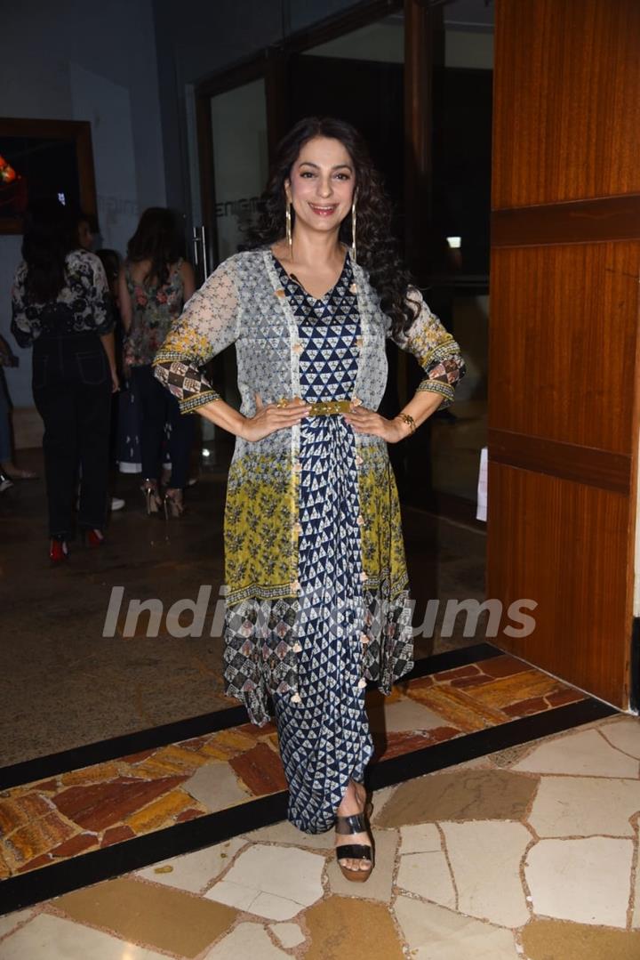 Juhi Chawla snapped at promoting Hush Hush at JW Marriott in Juhu