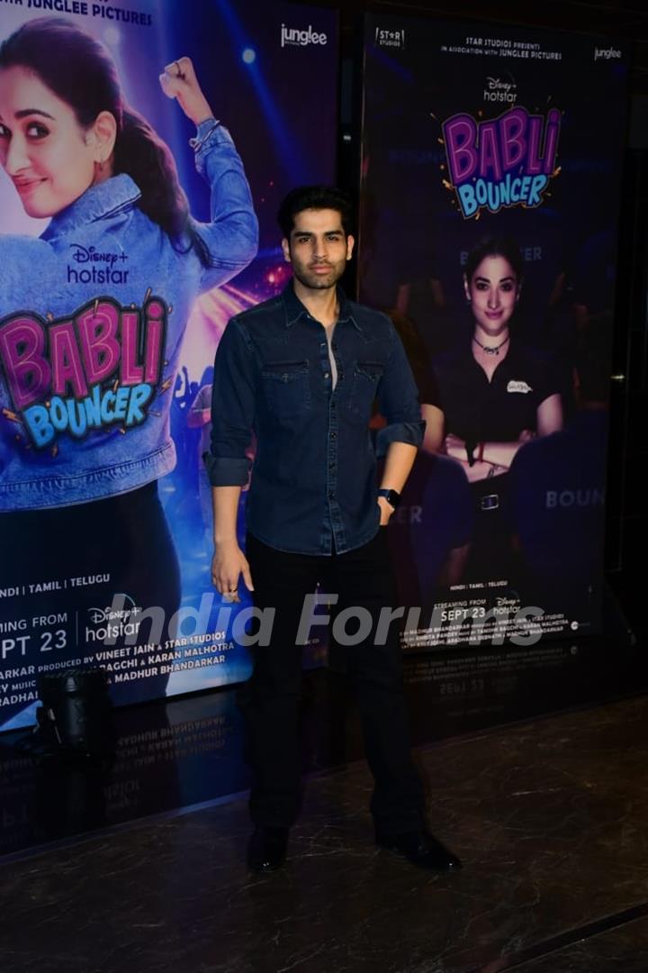 grace the special screening of Babli Bouncer