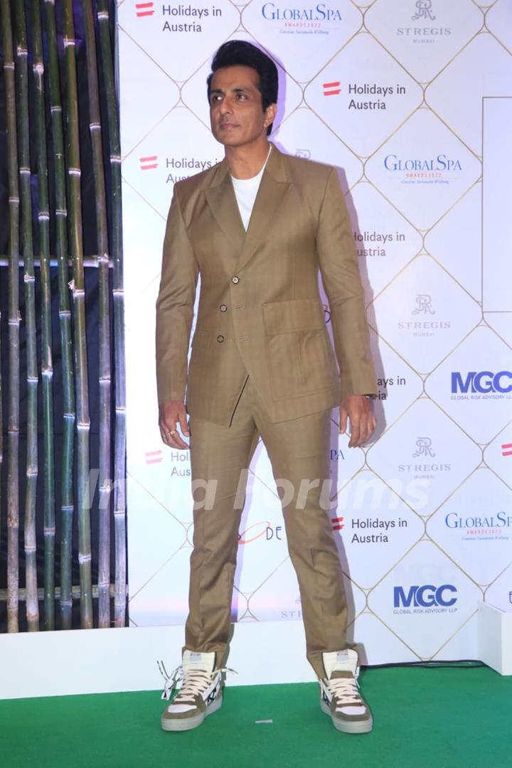 Sonu Sood attend Global Spa Awards 