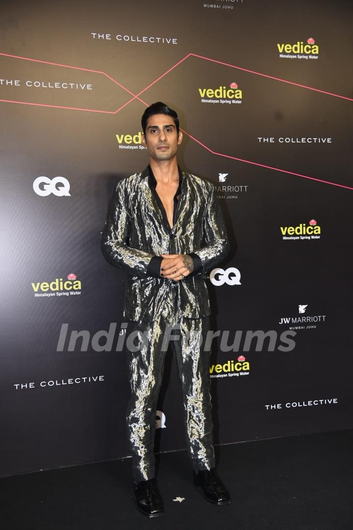Prateik Babbar snapped attending the GQ Best Dressed Awards 2022