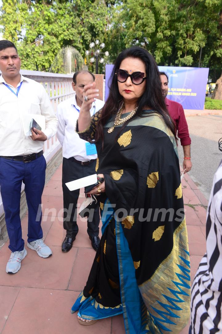 Poonam Dhillon attends the Dadasaheb Phalke Awards