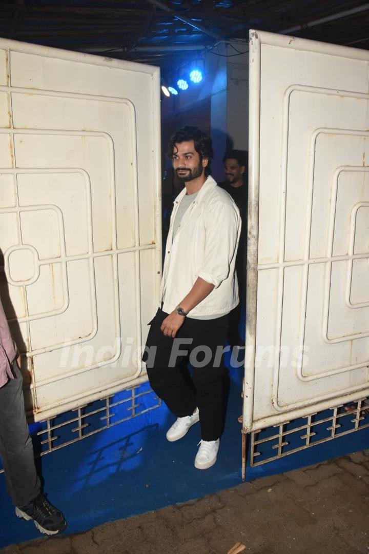 Sunny Kaushal grace the screening of Maja Ma