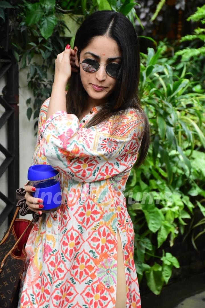 Yami Gautam snapped in the city 