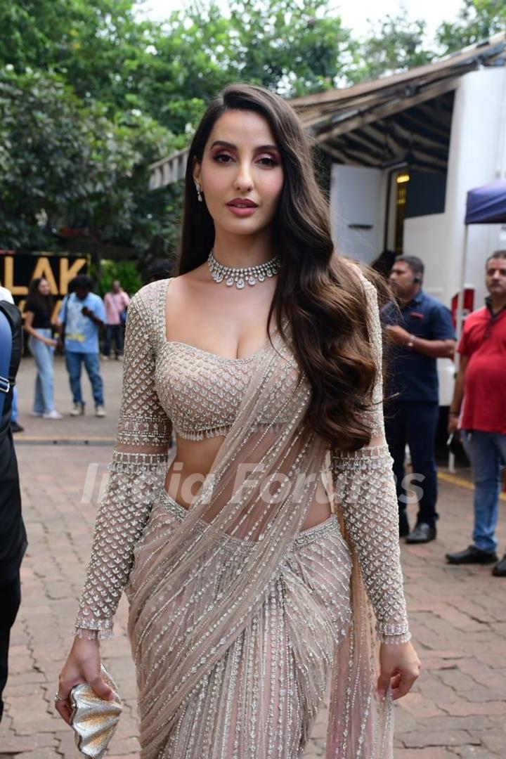 Nora Fatehi spotted on the set of Jhalak Dikhhla Jaa 10 