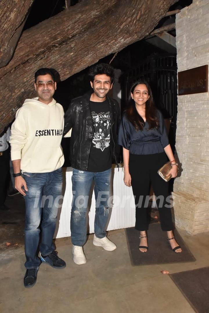 Murad Khetani, Kartik Aaryan grace Ashvini Yardi’s birthday bash