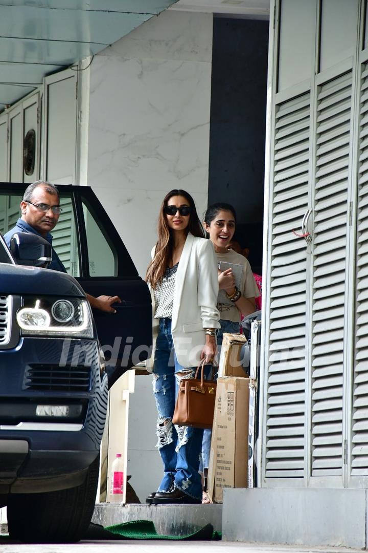 Malaika Arora spotted in Bandra