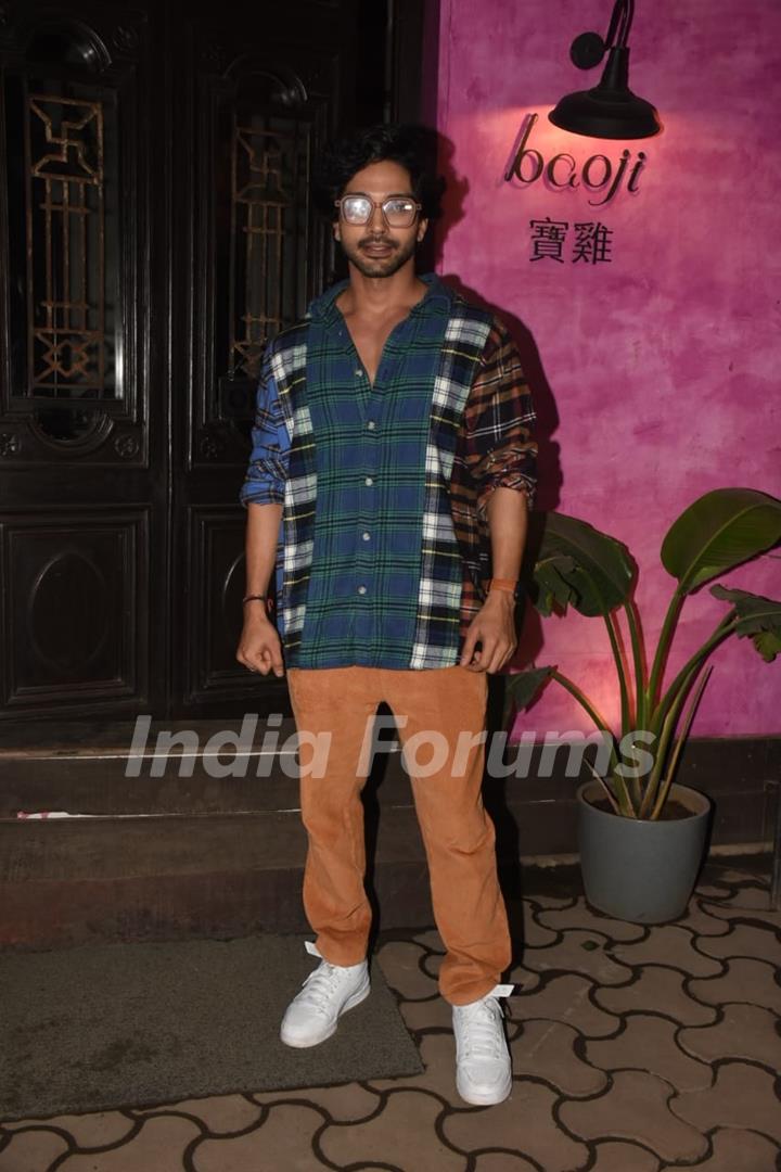 Harsh Rajput clicked at Addite Malik’s birthday bash last night