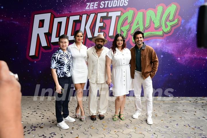 Jason Tham, Nikita Dutta, Bosco Martis, Aditya Seal snapped at Rocket Gang trailer launch