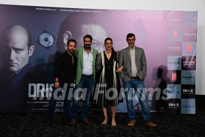 Abhishek Pathak, Ajay Devgn, Tabu, Rajat Kapoor