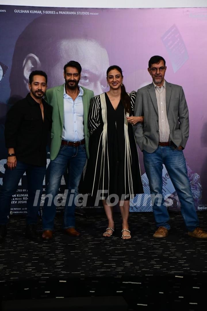 Abhishek Pathak, Ajay Devgn, Tabu, Rajat Kapoor