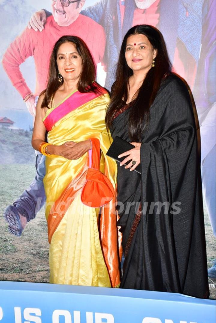 Neena Gupta and Sarika spotted at the trailer launch of Uunchai 