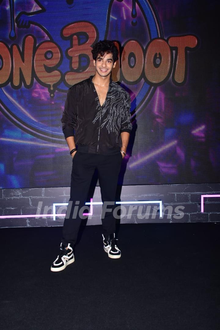 Ishaan Khatter grace the music launch of Phone Bhoot