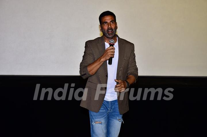 Akshay Kumar snapped for song launch of Ram Setu