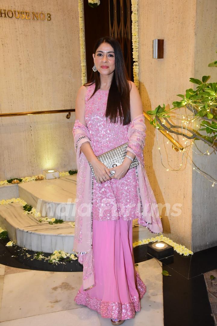 Bhavana Pandey clicked at the Manish Malhotra's Diwali Party 