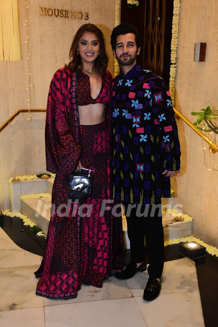 Anushka Ranjan, Aditya Seal clicked at the Manish Malhotra's Diwali Party 