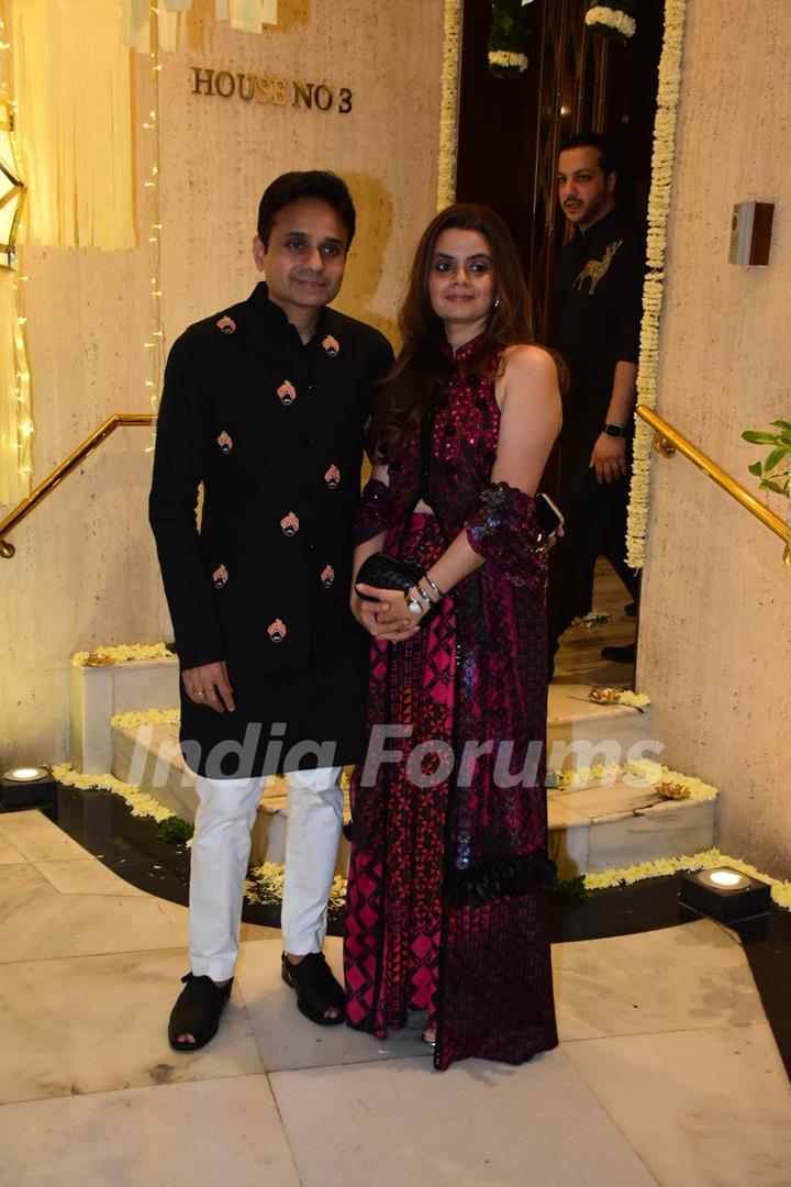 Apoorva Mehta clicked at the Manish Malhotra's Diwali Party 