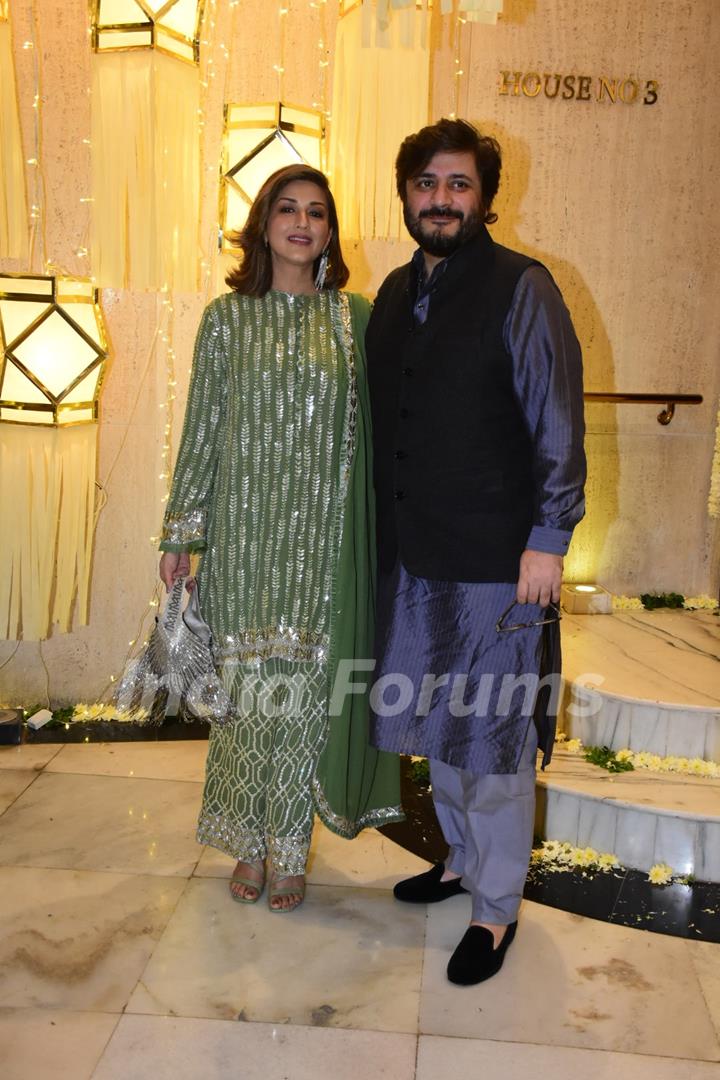 Sonali Bendre, Goldie Behl clicked at the Manish Malhotra's Diwali Party 