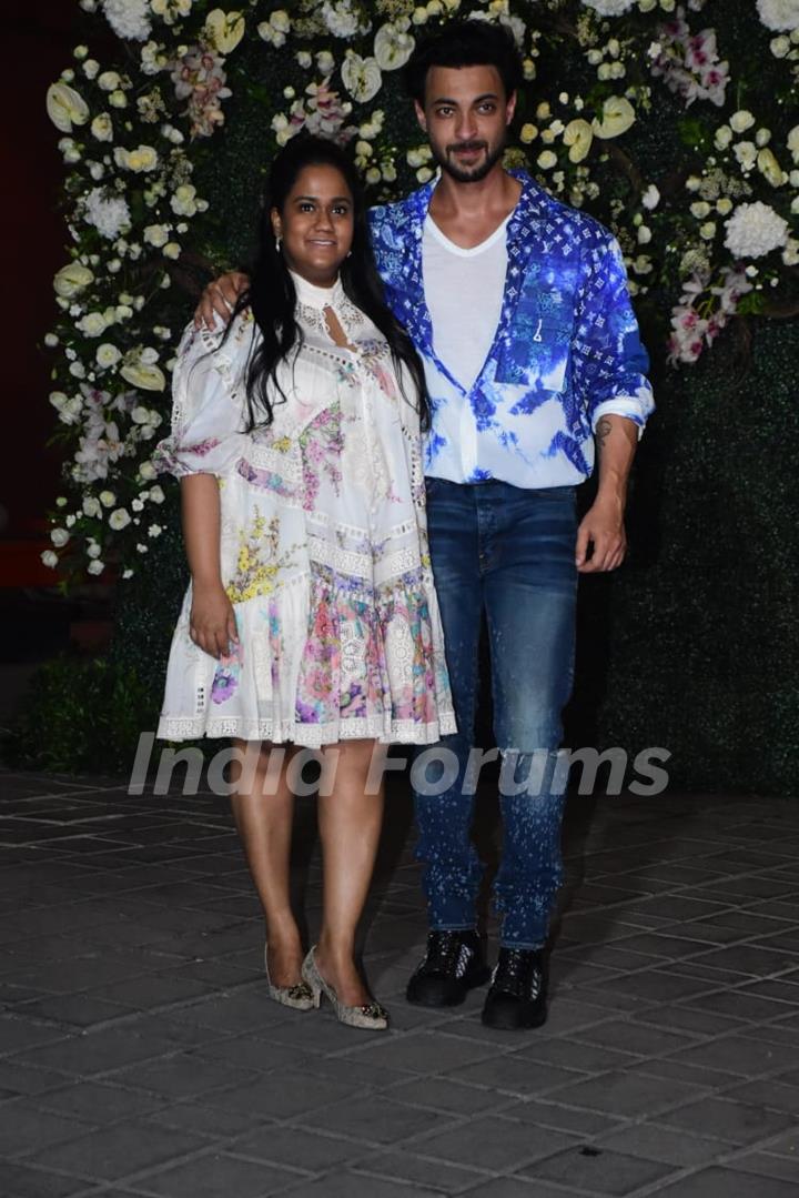 Arpita Khan and Aayush Sharma 