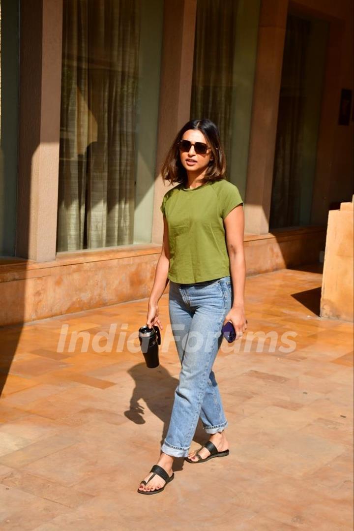 Radhika Apte spotted trailer launch of MonicaOMyDarling at JW MArriott in Juhu