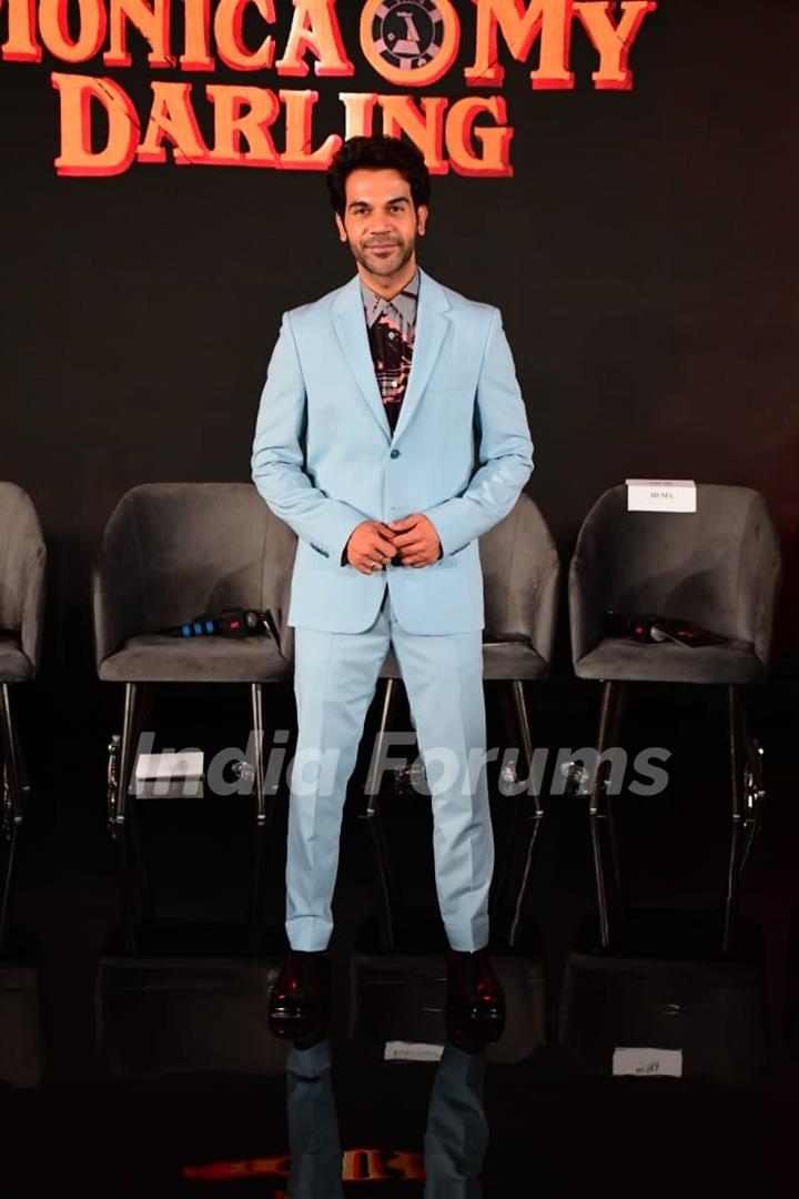 Rajkummar Rao snapped at Monica O My Darling trailer launch at JW Marriott in Juhu