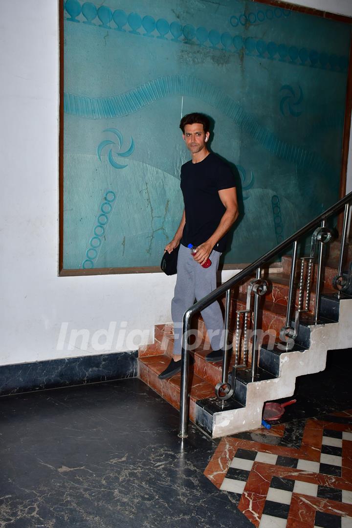 Hrithik Roshan spotted in the city  