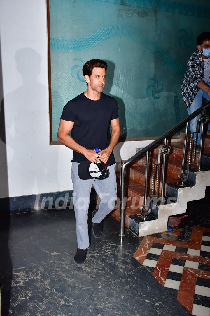 Hrithik Roshan spotted in the city  