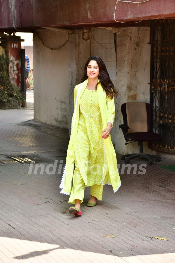 Janhvi Kapoor spotted at gym 