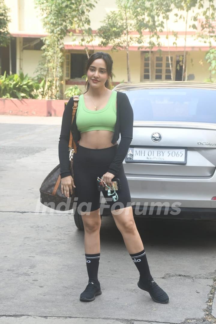 Neha Sharma spotted in Bandra