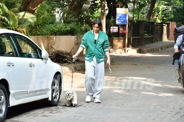 Neha Sharma spotted in Bandra