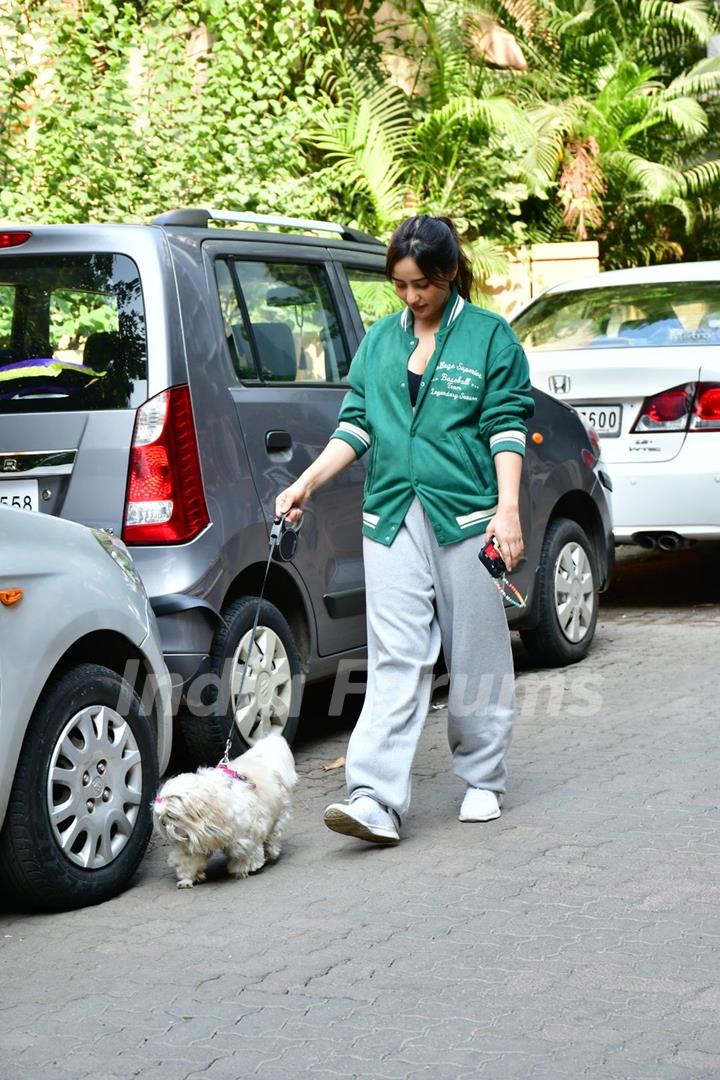 Neha Sharma spotted in Bandra