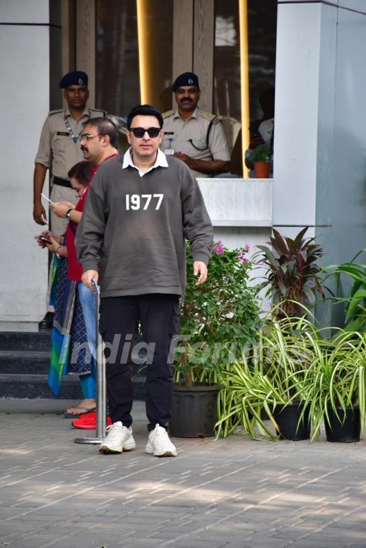 Dinesh Vijan snapped at Kalina Airport