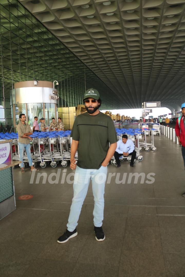 Abhishek Banerjee spotted at the Mumbai airport