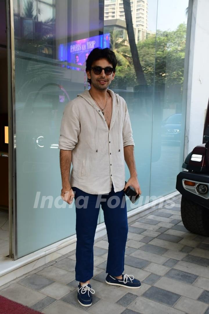  Himansh Kohli spotted at T-Series office in Andheri 