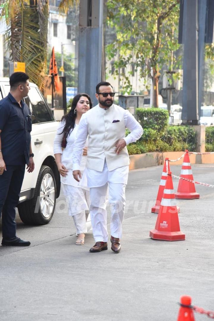 Saif Ali Khan spotted at the store launch of House of Pataudi 