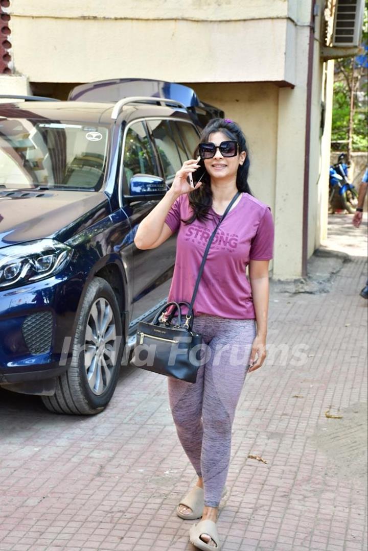 Tanishaa Mukerji spotted in Bandra