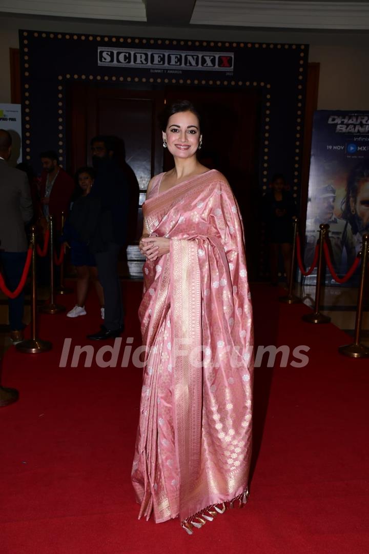 Dia Mirza grace Screenxxx Summit & Awards