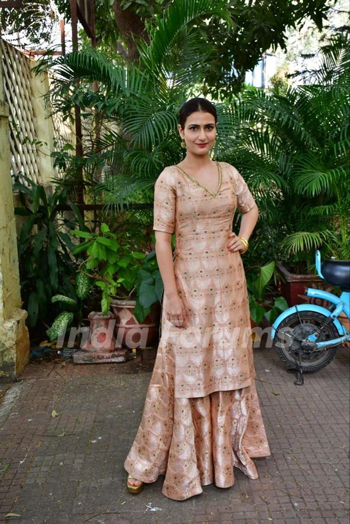 Fatima Sana Shaikh spotted in the city 