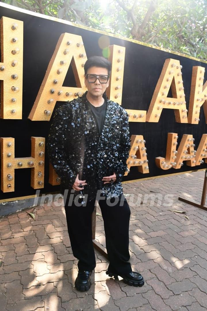 Karan Johar spotted on the set of Jhalak Dikhhla Jaa 10 