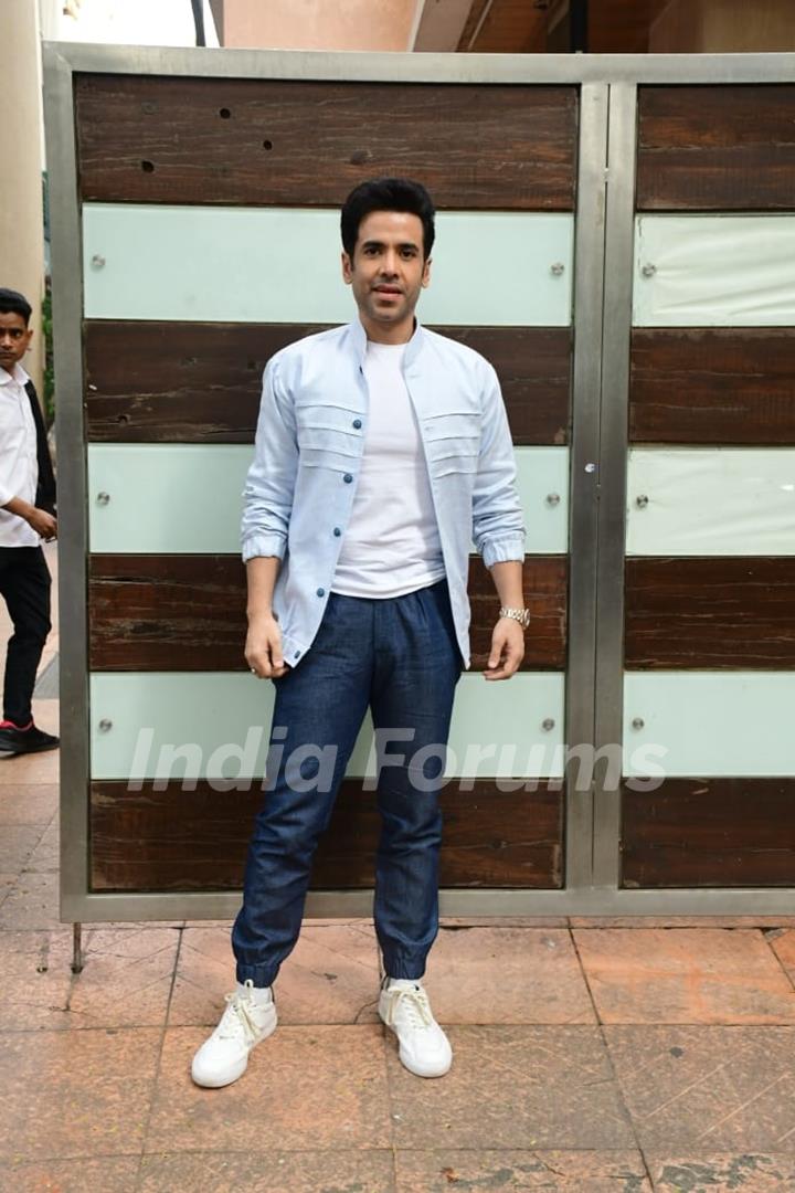 Tusshar Kapoor spotted promoting upcoming film Maarrich 