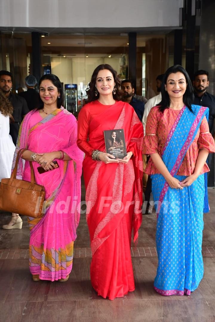 Dia Mirza spotted for book launch event 