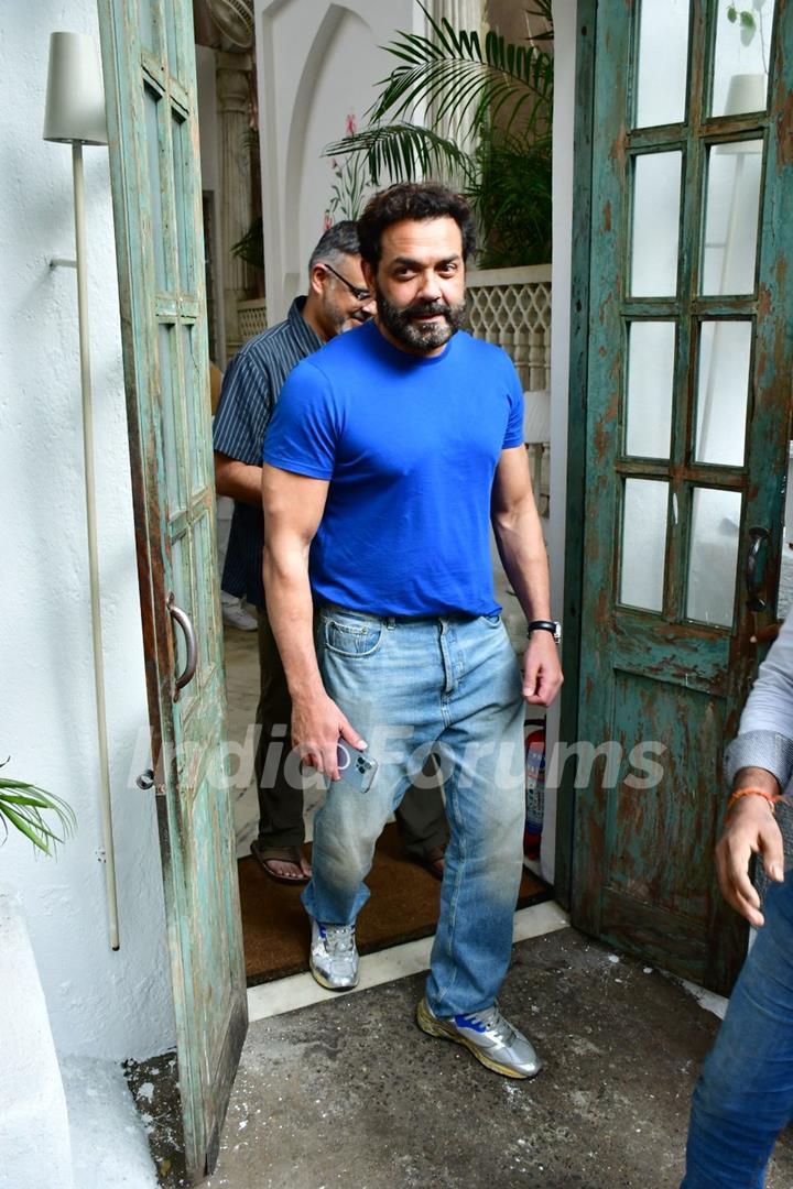 Bobby Deol spotted in Bandra