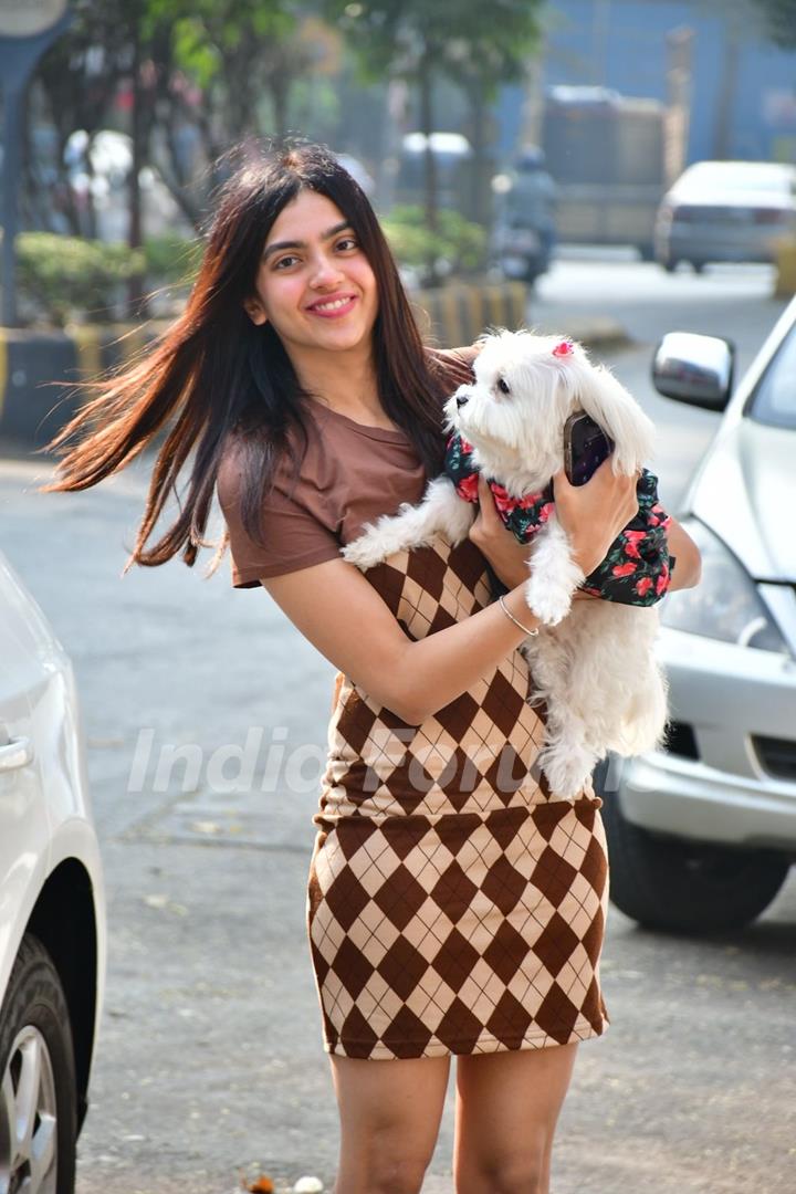 Kashika Kapoor spotted in Bandra