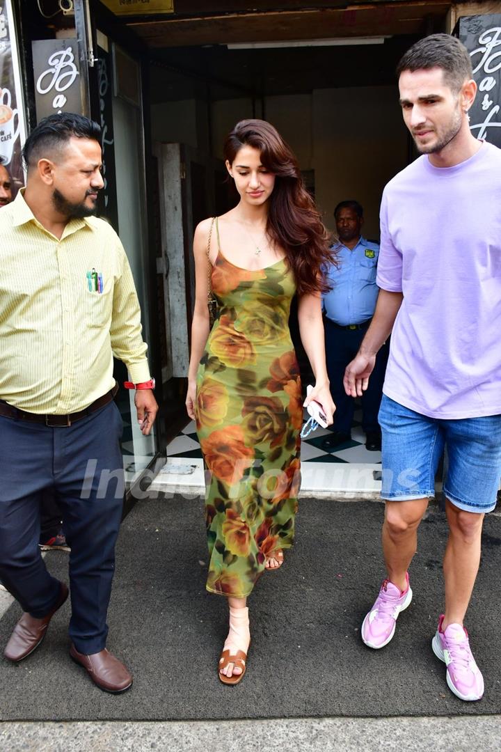 Disha Patani spotted in Bandra