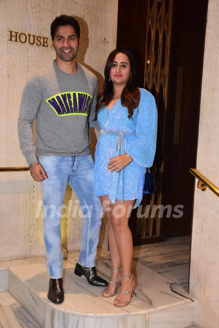 Varun Dhawan, Natasha Dalal 