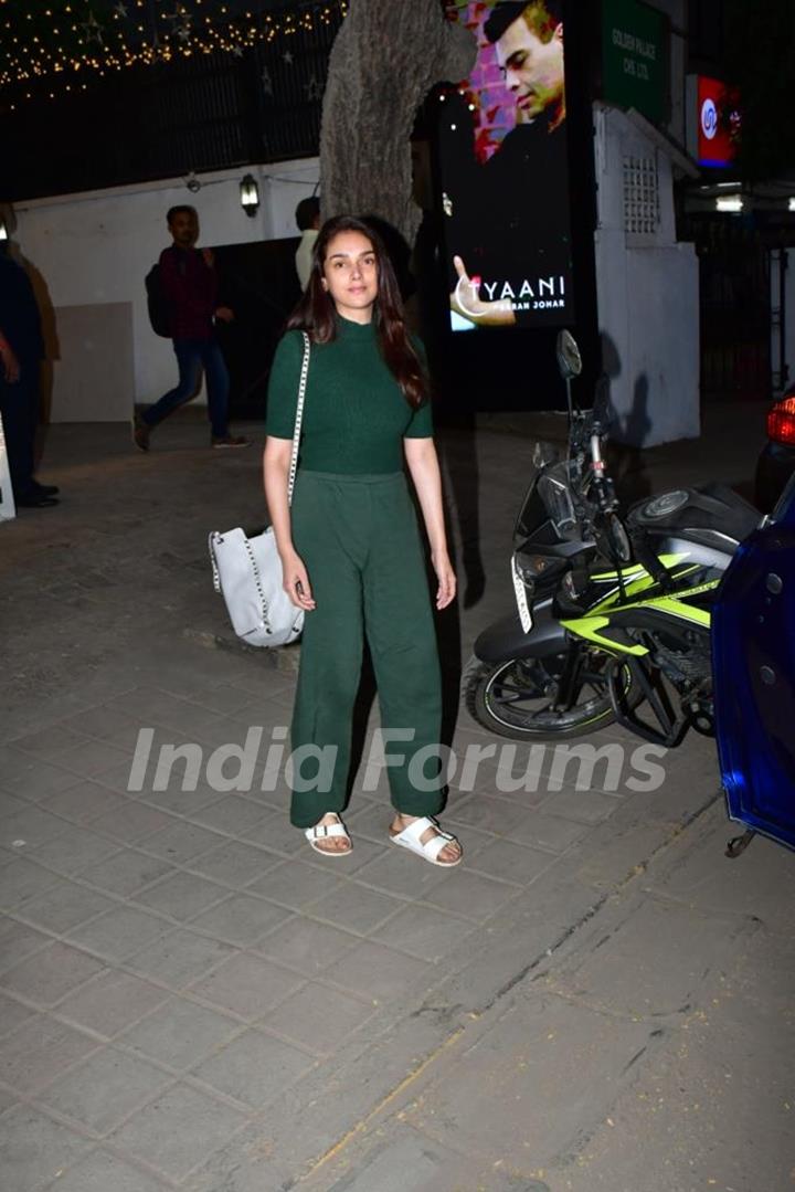 Aditi Rao Hydari spotted in Bandra