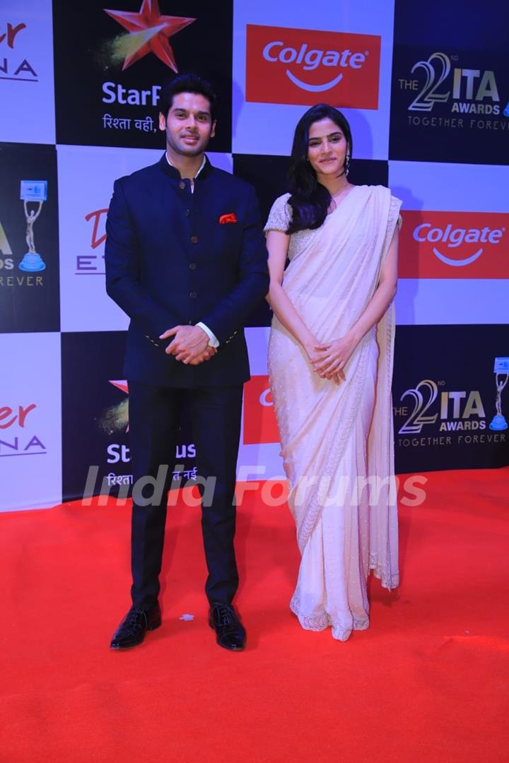 Celebrities clicked at the 22nd ITA Awards 