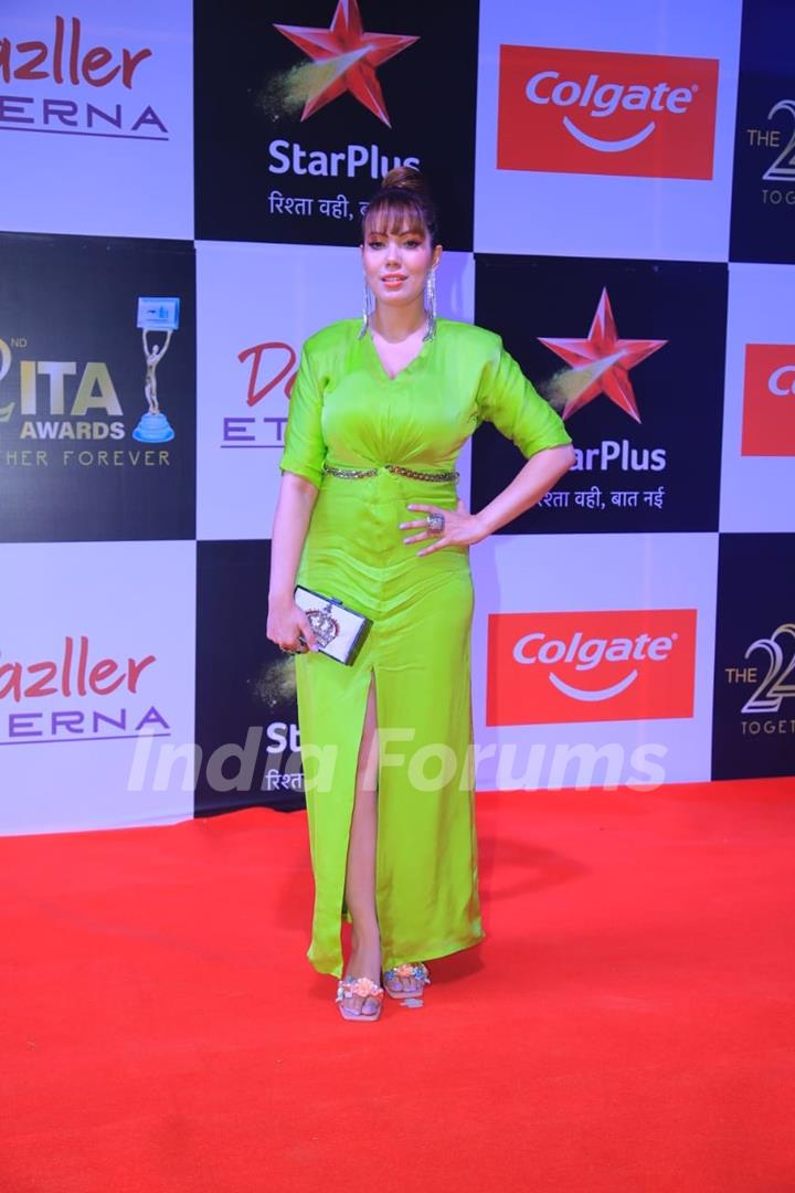 Celebrities clicked at the 22nd ITA Awards 